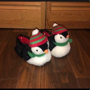 Carters Penguin Slippers